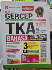 Image of Gercep TKA Bahasa 2025/2026 SMA/MA/SMK