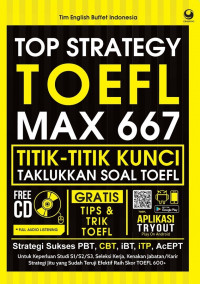 Image of Top Strategy TOEFL Max 667
