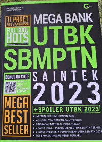 Image of Mega Bank UTBK SBMPTN Saintek 2023